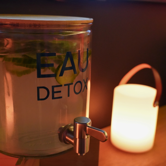 Eau détox au Patio Spa à Beauvais / Allonne