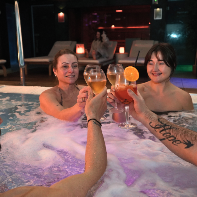 Dégustation de boissons au Patio Spa à Beauvais / Allonne