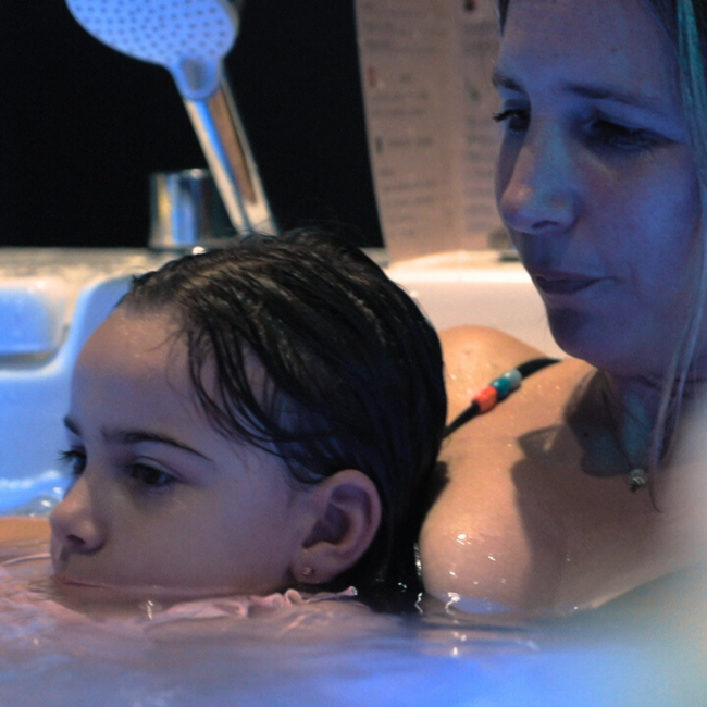 Balnéo parent / enfant au Patio Spa à Beauvais / Allonne